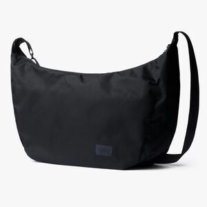 Bellroy Laneway Crescent Bag 12L Black Sleek Roomy Sling Crossbody Shoulder NWT